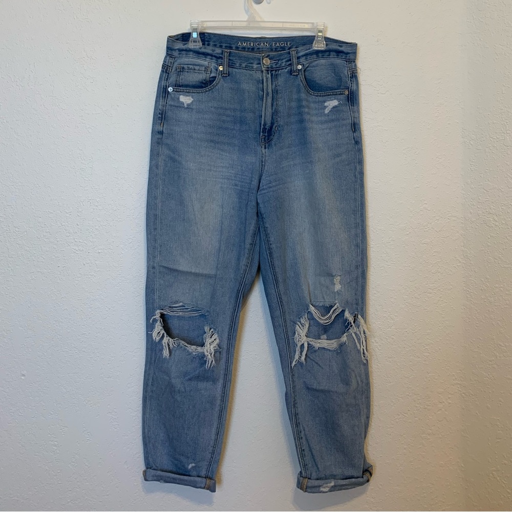 American Eagle high waist boyfriend style jeans